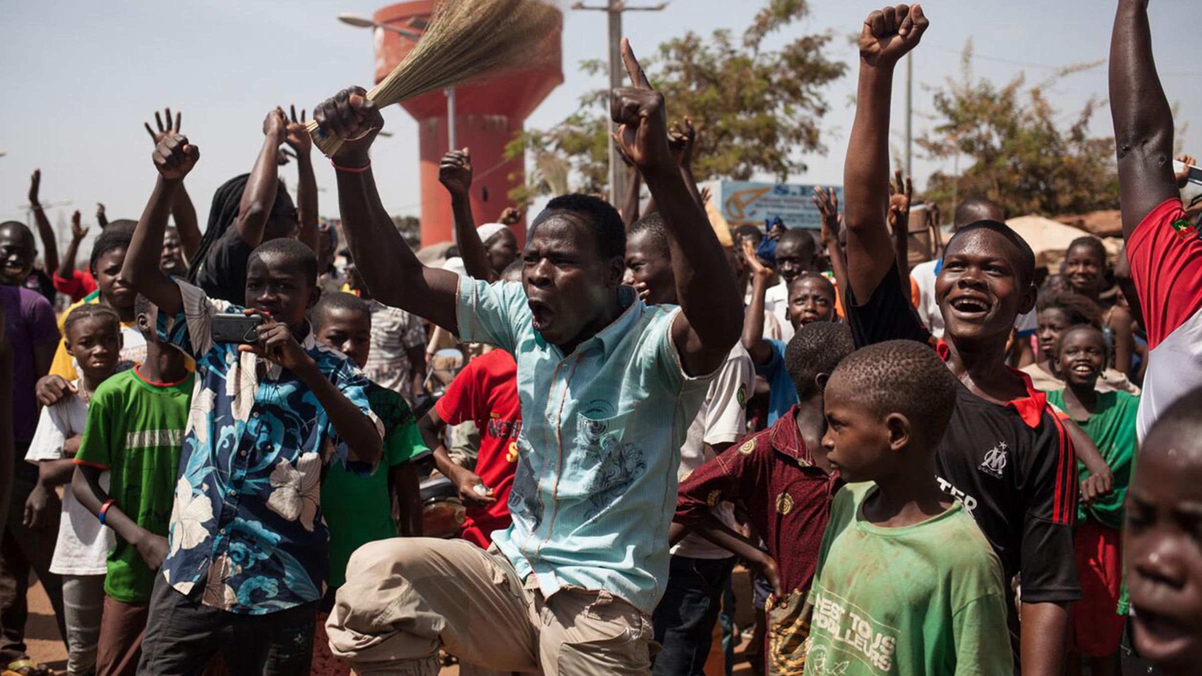 Burkina Faso İsyanda